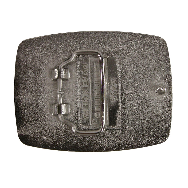 Chrome Phoenix Belt Buckle, Silver - Image 2